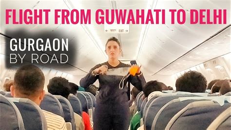 guwahati to delhi flight